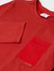 T-shirt Uni Poche Couleur : 18-rouge brique